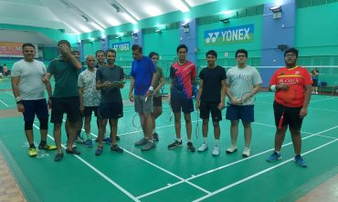 Badminton Tournament with SGS on 20 January 2019